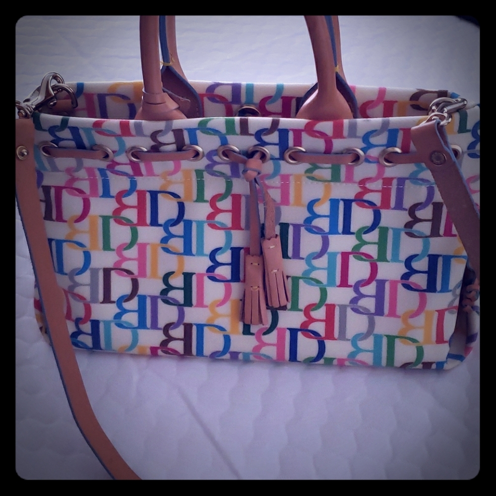 Multi color Dooney and Bourke Small Satchel Handba